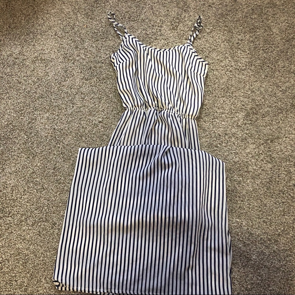 Charlotte Russe nautical stripe dress